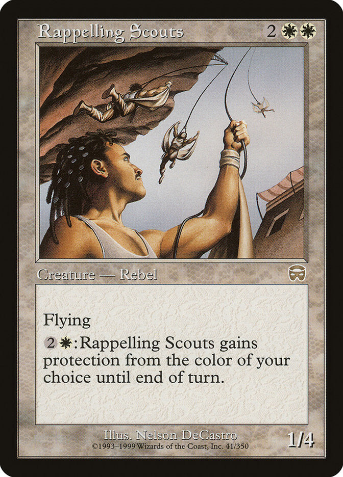 Rappelling Scouts 41 (Mercadian Masques)  - Foil | Good Games Adelaide SA