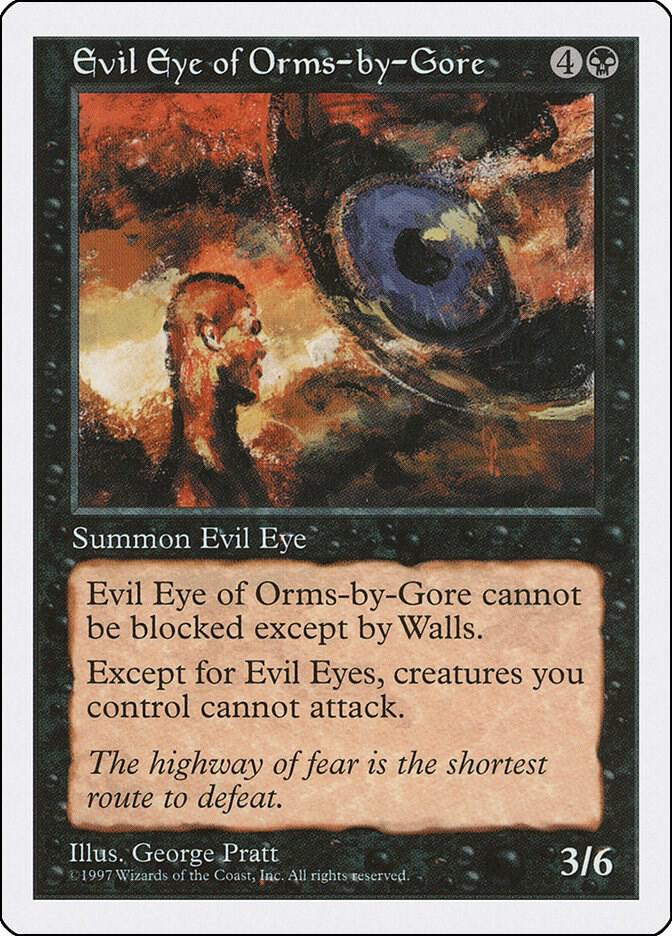 Evil Eye of Orms-by-Gore 159/455 (Fifth Edition)  | Good Games Adelaide SA