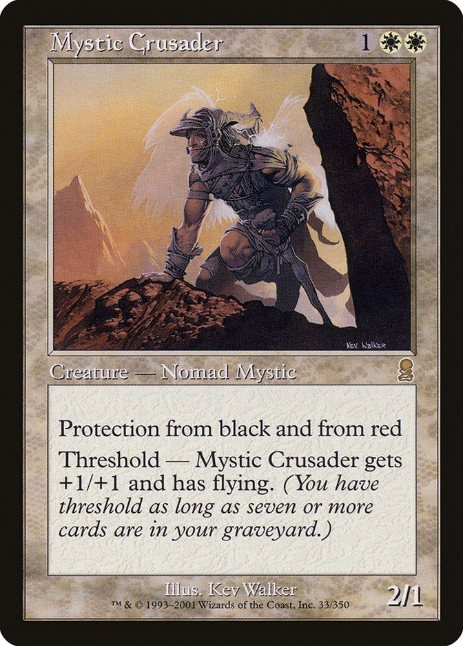Mystic Crusader 33 (Odyssey)  - Foil | Good Games Adelaide SA