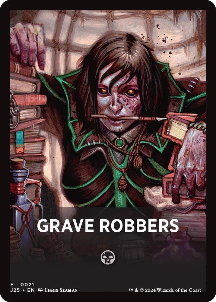 Grave Robbers Theme Card 21 (Foundations Jumpstart)  | Good Games Adelaide SA