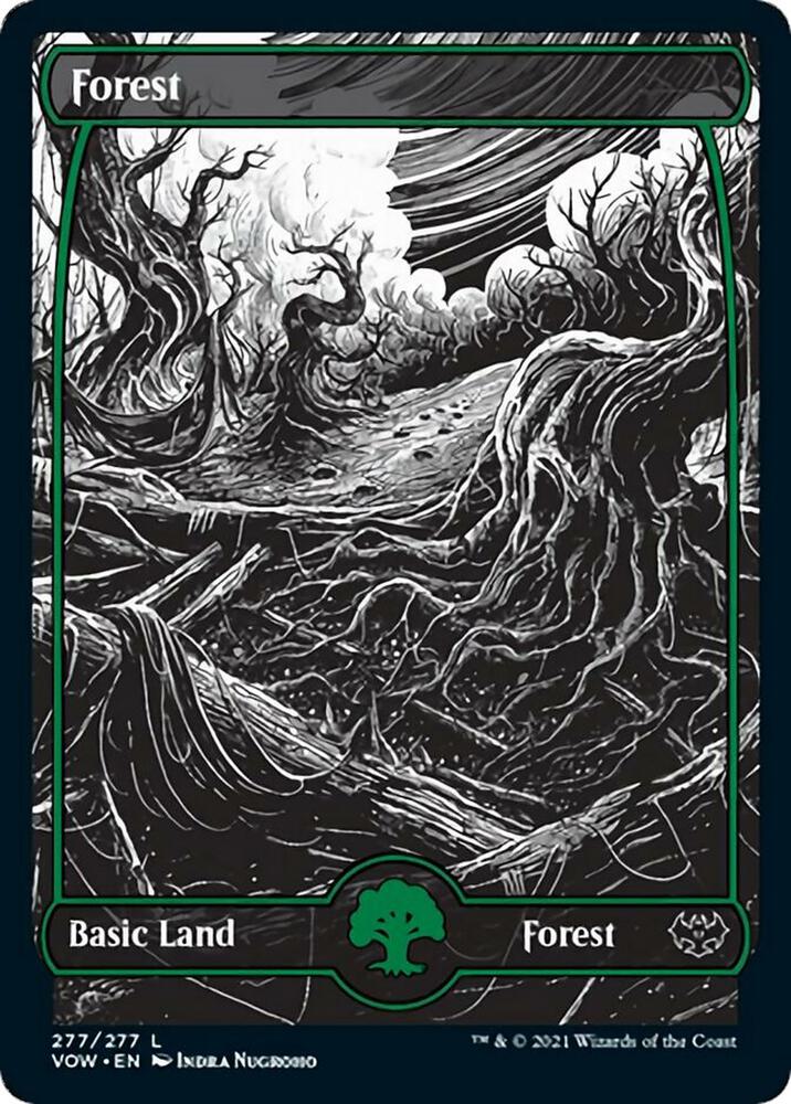 Forest 277 277 (Innistrad: Crimson Vow)  - Foil | Good Games Adelaide SA