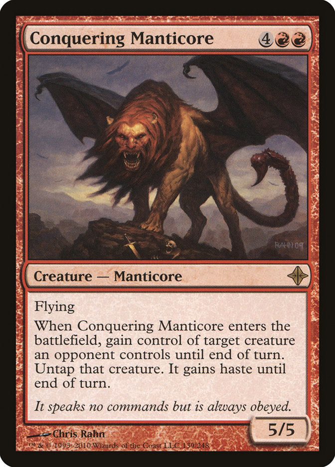 Conquering Manticore [Rise of the Eldrazi] | Good Games Adelaide SA