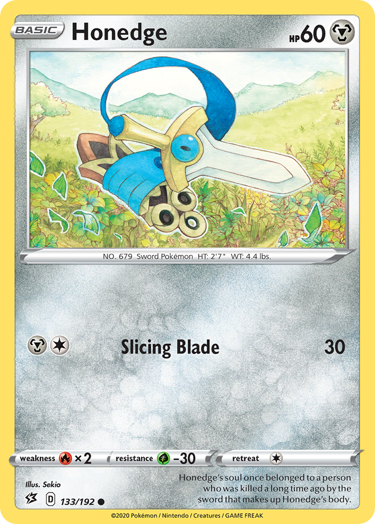 Honedge (133/192) [Sword & Shield: Rebel Clash] | Good Games Adelaide SA