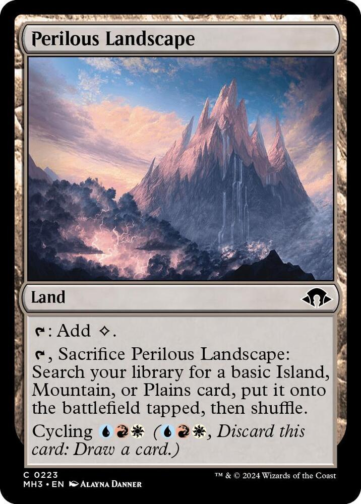 Perilous Landscape 223 (Modern Horizons 3)  - Foil | Good Games Adelaide SA