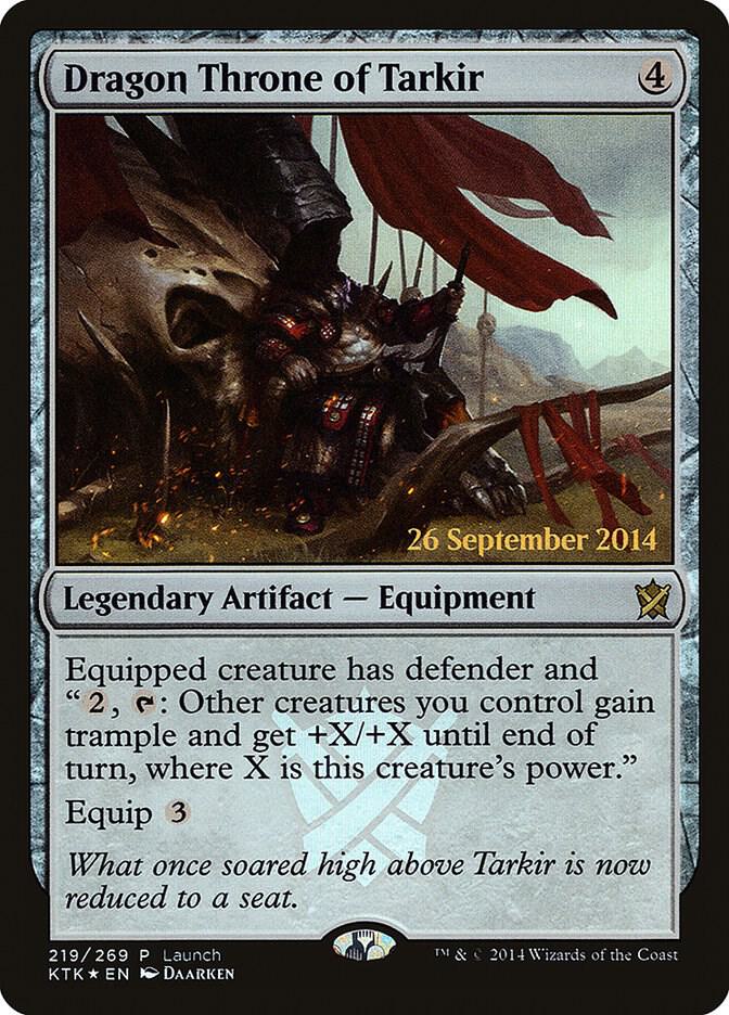 Dragon Throne of Tarkir 219 (Launch Party & Release Event Promos)  - Foil | Good Games Adelaide SA