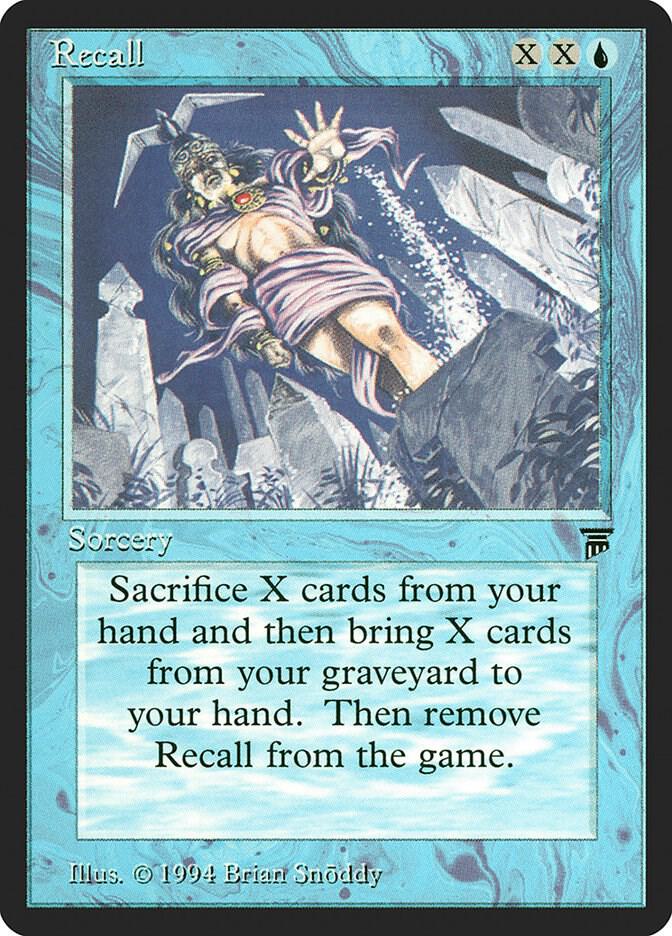 Recall  (Legends)  | Good Games Adelaide SA