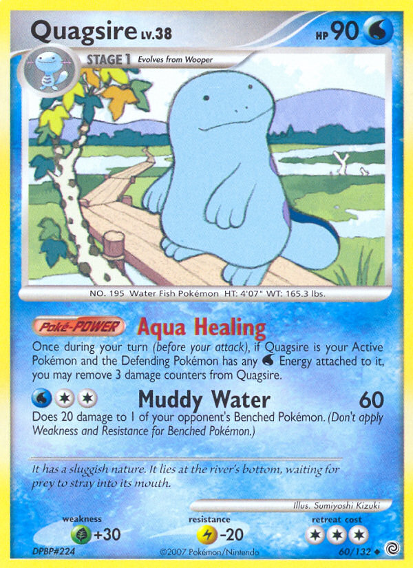 Quagsire (60/132) [Diamond & Pearl: Secret Wonders] | Good Games Adelaide SA