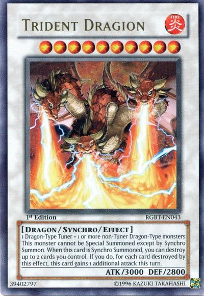 Trident Dragion [RGBT-EN043] Ultra Rare | Good Games Adelaide SA