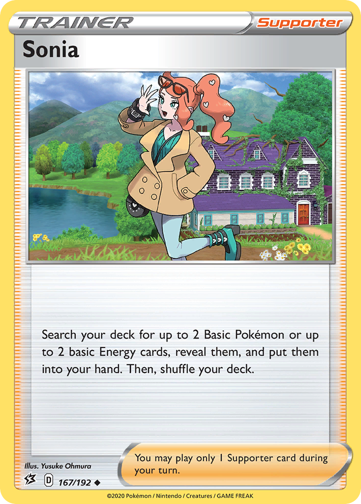 Sonia (167/192) [Sword & Shield: Rebel Clash] | Good Games Adelaide SA