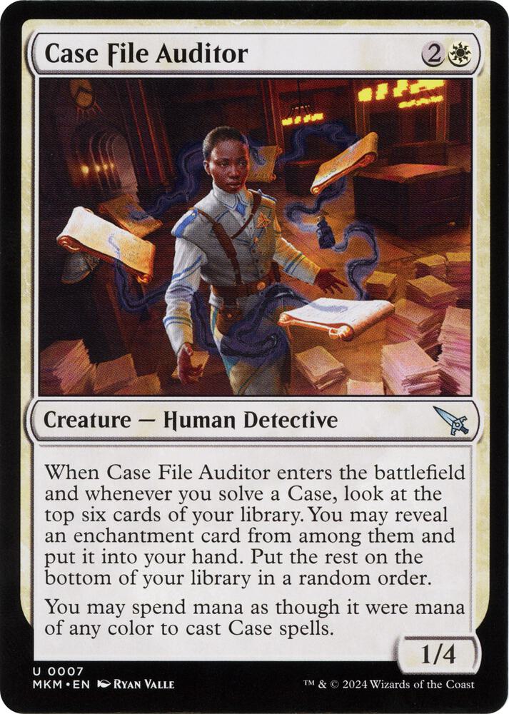 Case File Auditor b 7 (Murders at Karlov Manor)  - Foil | Good Games Adelaide SA