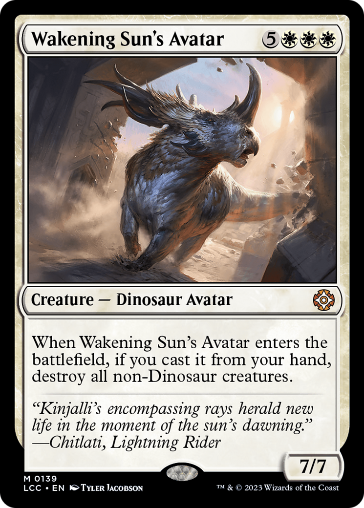 Wakening Sun's Avatar [The Lost Caverns of Ixalan Commander] | Good Games Adelaide SA