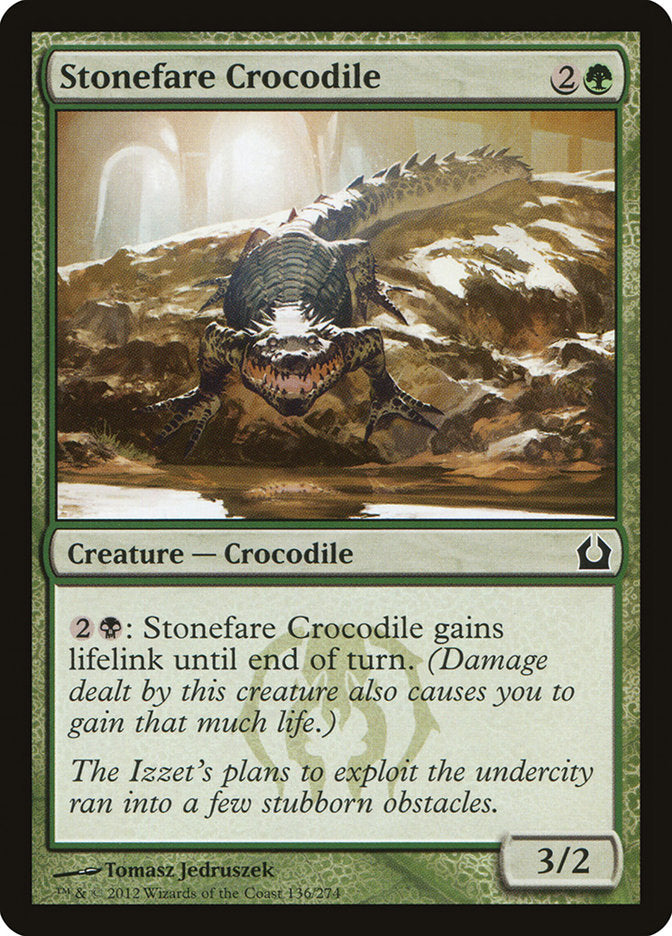 Stonefare Crocodile [Return to Ravnica] | Good Games Adelaide SA