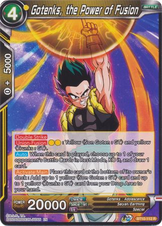 Gotenks, the Power of Fusion [BT10-112] | Good Games Adelaide SA