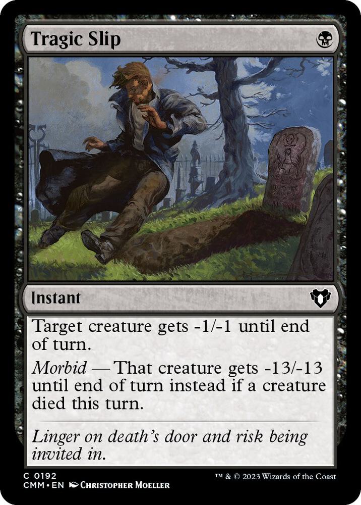 Tragic Slip 192 (Commander Masters)  - Foil | Good Games Adelaide SA
