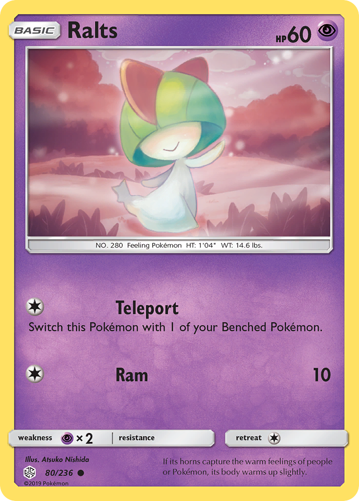 Ralts (80/236) [Sun & Moon: Cosmic Eclipse] | Good Games Adelaide SA