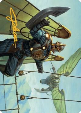 Air Marshal Art Card Gold Stamped Signature 8 (Art Series: The Brothers' War)  | Good Games Adelaide SA