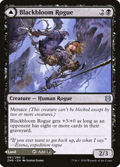 Blackbloom Rogue // Blackbloom Bog [Zendikar Rising] | Good Games Adelaide SA