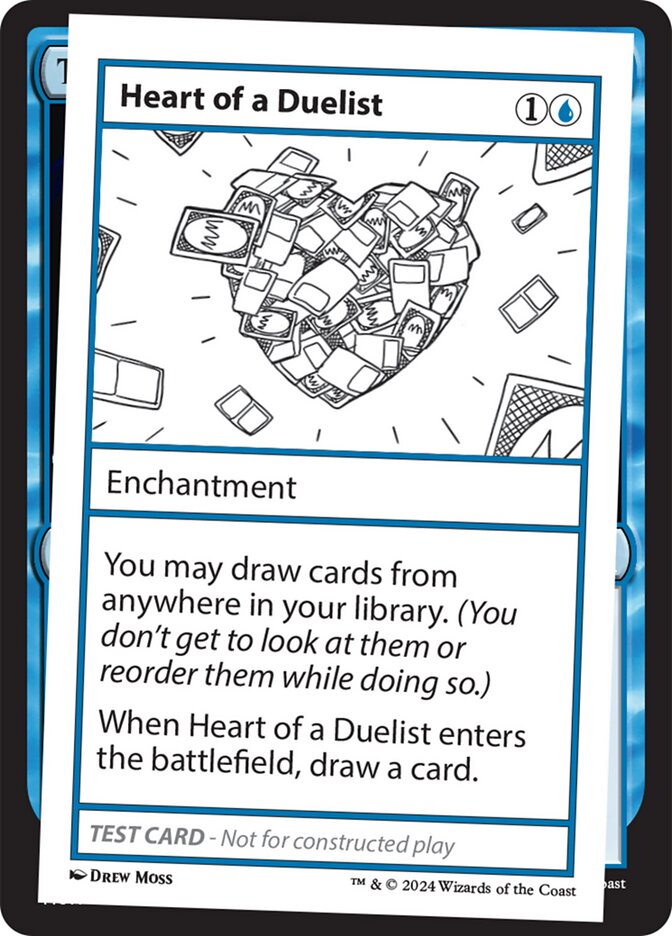 Heart of a Duelist  (Mystery Booster 2 Playtest Cards)  | Good Games Adelaide SA