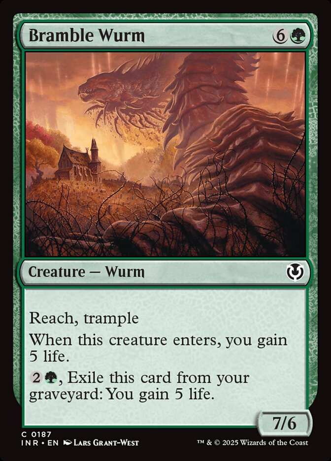Bramble Wurm 187 (Innistrad Remastered)  | Good Games Adelaide SA