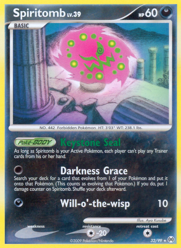 Spiritomb (32/99) [Platinum: Arceus] | Good Games Adelaide SA