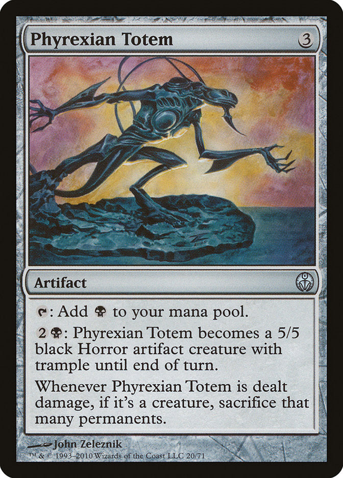 Phyrexian Totem 20 (Duel Decks: Phyrexia vs. the Coalition)  | Good Games Adelaide SA