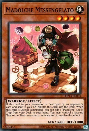 Madolche Messengelato [OP14-EN004] Super Rare | Good Games Adelaide SA