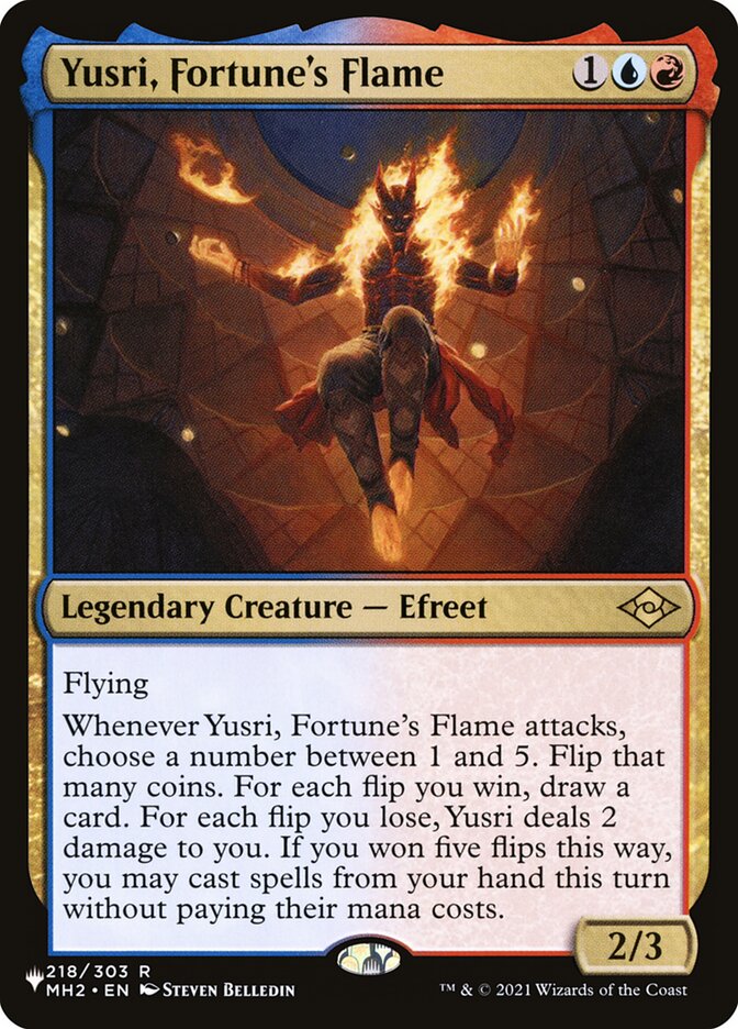 Yusri, Fortune's Flame [Secret Lair: Heads I Win, Tails You Lose] | Good Games Adelaide SA