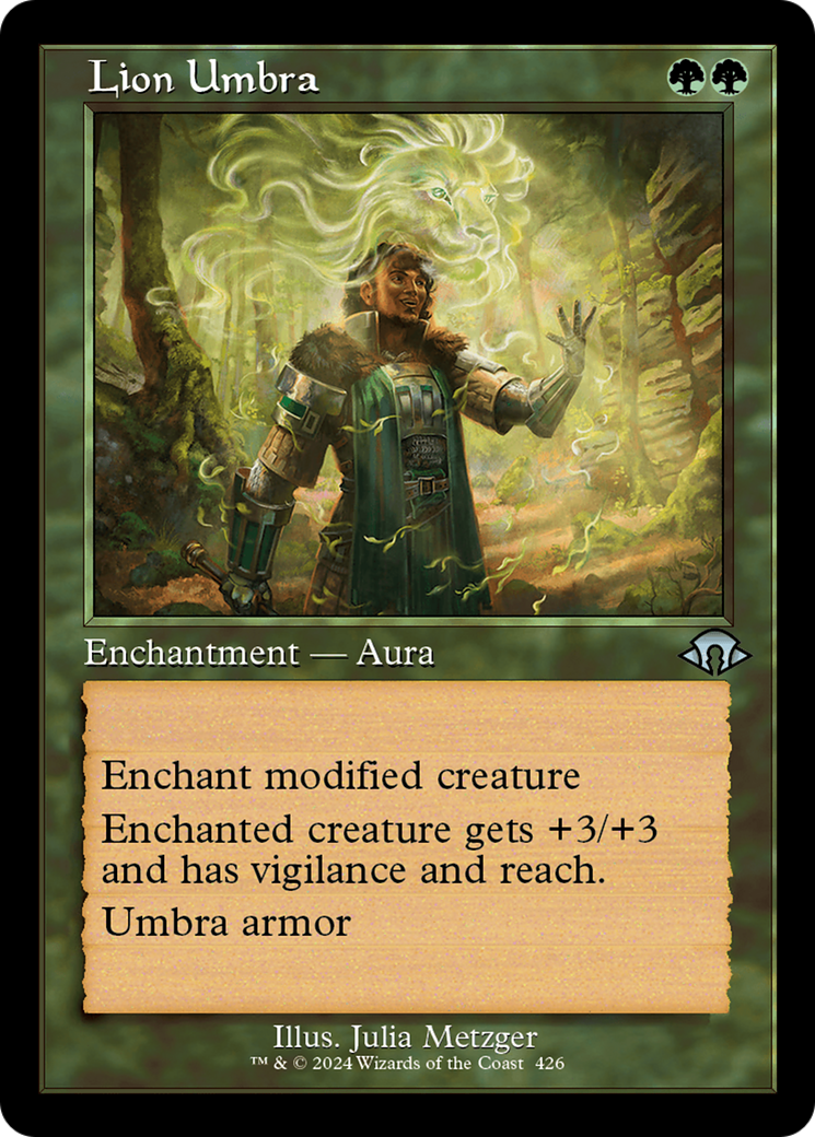 Lion Umbra (Retro Frame) [Modern Horizons 3] | Good Games Adelaide SA
