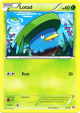 Lotad (23/30) [XY: Trainer Kit 2 - Latias] | Good Games Adelaide SA