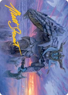Frost Giant Art Card Gold Stamped Signature 5 (Art Series: Adventures in the Forgotten Realms)  | Good Games Adelaide SA