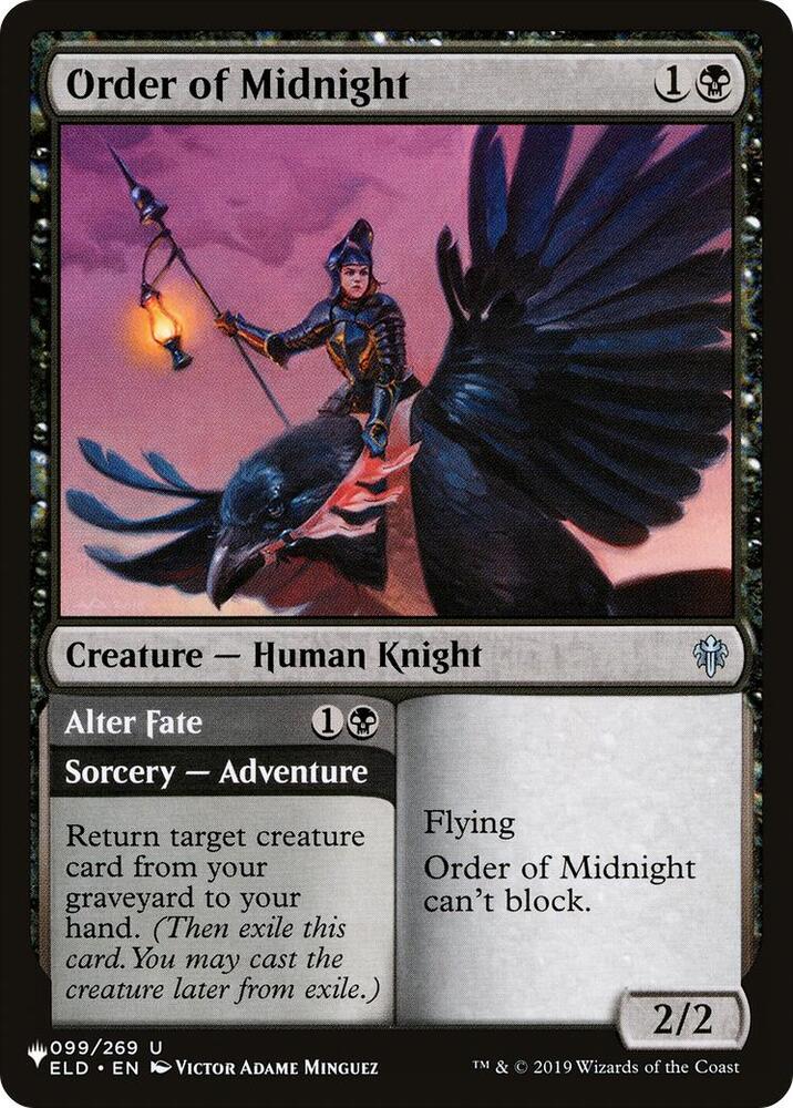 Order of Midnight 099/269 (The List Reprints)  | Good Games Adelaide SA