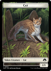 Phyrexian Germ // Cat Double-Sided Token [Modern Horizons 3 Tokens] | Good Games Adelaide SA