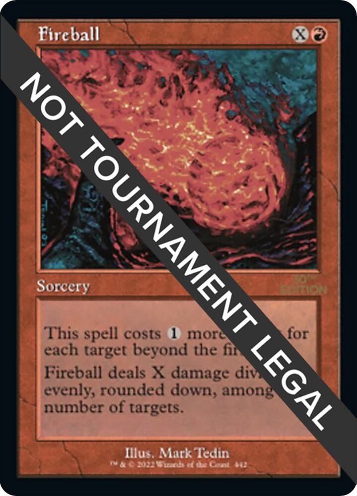 Fireball Retro Frame 442/594 (30th Anniversary Edition)  | Good Games Adelaide SA