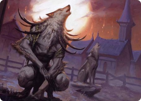 Lord of the Ulvenwald Art Card [Innistrad: Midnight Hunt Art Series] | Good Games Adelaide SA