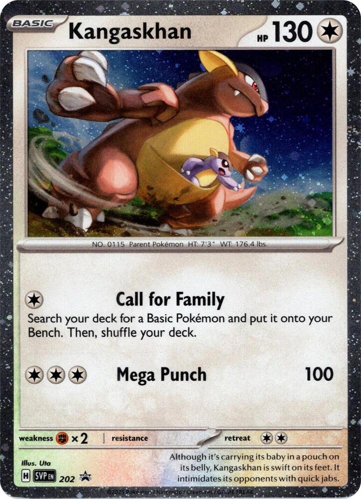 Kangaskhan 202 (SV: Scarlet & Violet Promo Cards)  - Holofoil | Good Games Adelaide SA