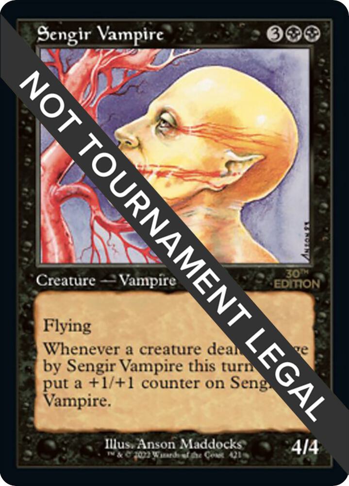 Sengir Vampire Retro Frame 421/594 (30th Anniversary Edition)  | Good Games Adelaide SA