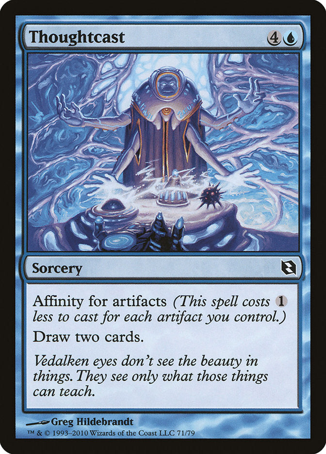 Thoughtcast [Duel Decks: Elspeth vs. Tezzeret] | Good Games Adelaide SA