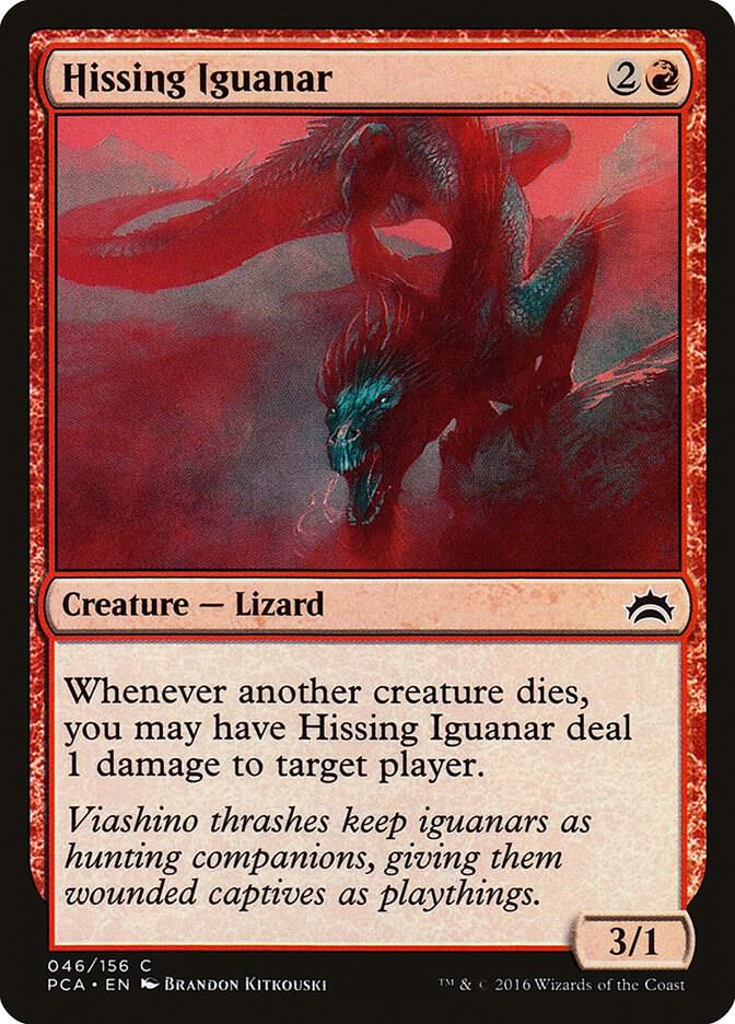Hissing Iguanar 46 (Planechase Anthology)  | Good Games Adelaide SA
