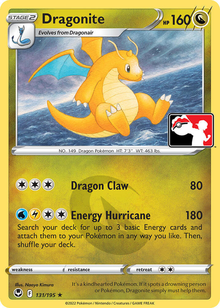 Dragonite Series 3/4 131/195 (Prize Pack Series Cards)  | Good Games Adelaide SA