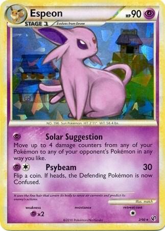 Espeon 2 90 HGSS Undaunted Cracked Ice Holo 002/090 (Deck Exclusives)  - Holofoil | Good Games Adelaide SA