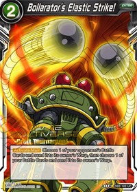 Bollarator's Elastic Strike! (Divine Multiverse Draft Tournament) (DB2-162) [Tournament Promotion Cards] | Good Games Adelaide SA