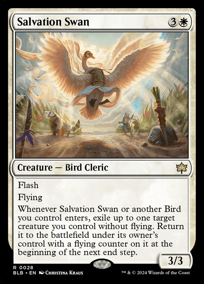 Salvation Swan 28 (Bloomburrow)  | Good Games Adelaide SA