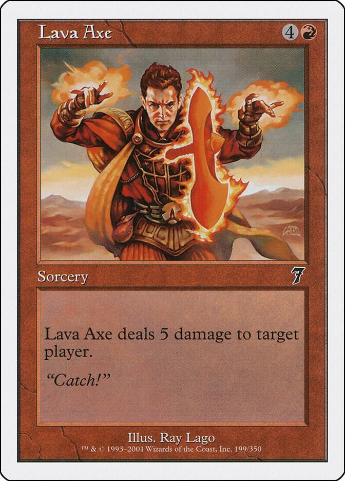 Lava Axe 199 (7th Edition)  | Good Games Adelaide SA