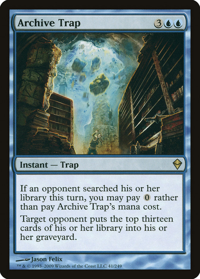 Archive Trap [Zendikar] | Good Games Adelaide SA