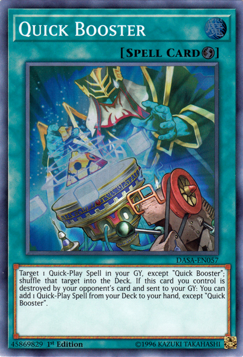 Quick Booster [DASA-EN057] Super Rare | Good Games Adelaide SA