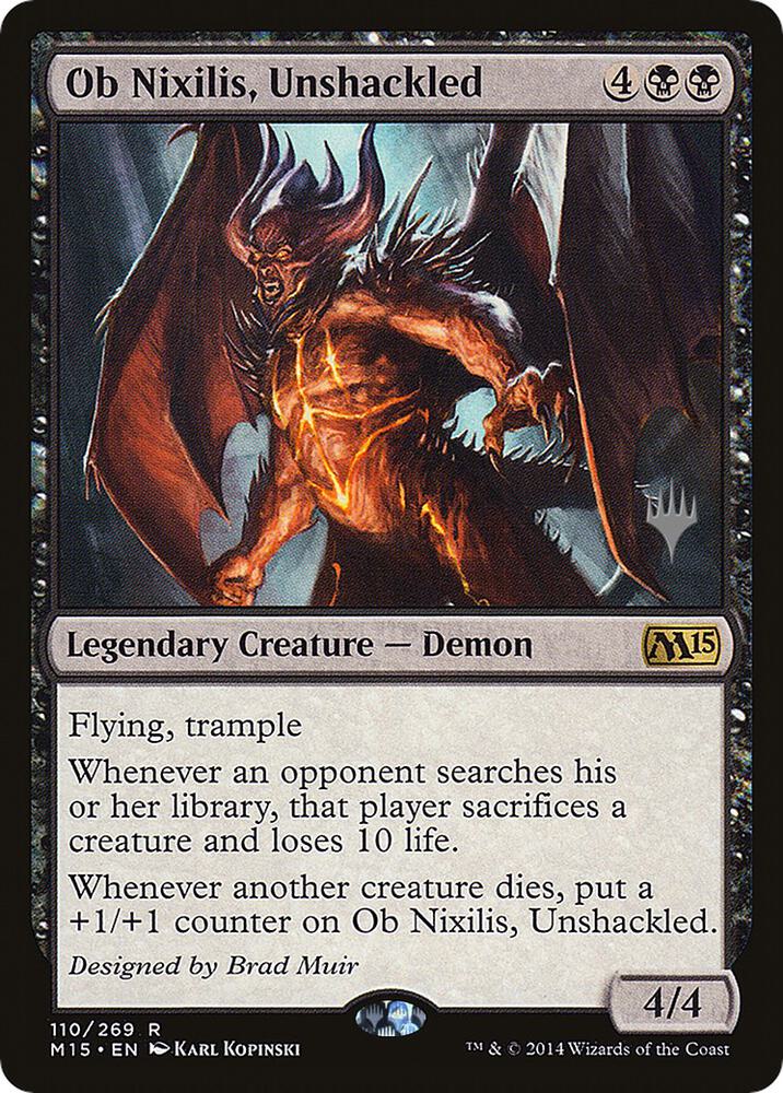 Ob Nixilis Unshackled 110 (Promo Pack: Zendikar Rising)  - Foil | Good Games Adelaide SA
