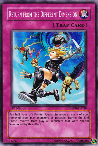 Return from the Different Dimension [DPKB-EN038] Super Rare | Good Games Adelaide SA
