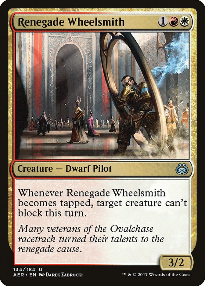 Renegade Wheelsmith 134 (Aether Revolt)  | Good Games Adelaide SA