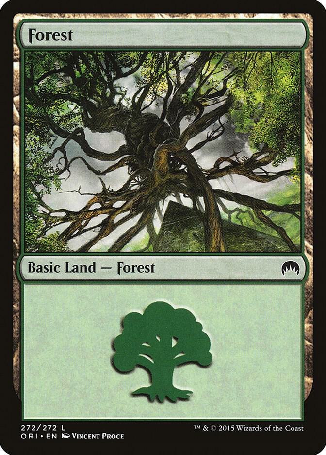 Forest 272 (Magic Origins)  - Foil | Good Games Adelaide SA