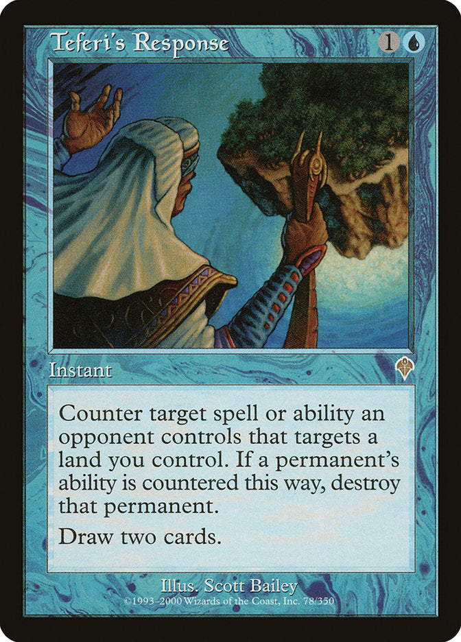 Teferi's Response 78 (Invasion)  - Foil | Good Games Adelaide SA